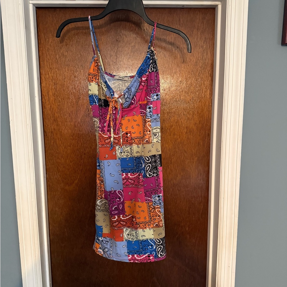 Colorful Patchwork Dress from Papaya